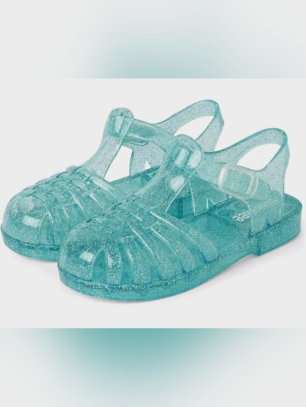 Kids' Gymboree Glitter Jelly Sandals - Teal